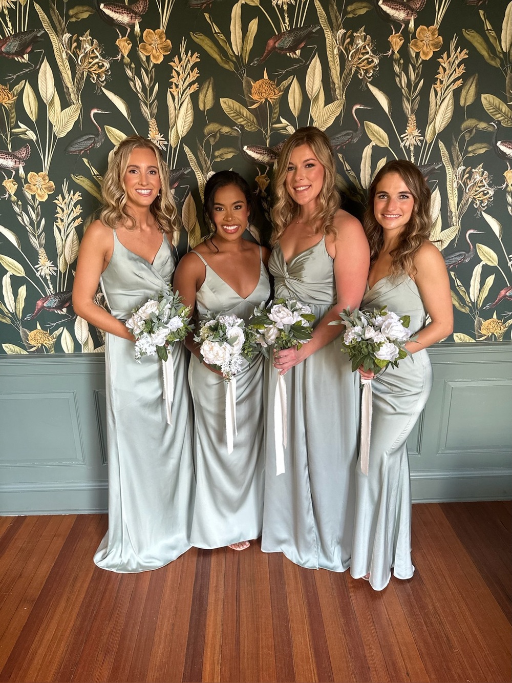 Sage Green criss-cross back Maxi Dress